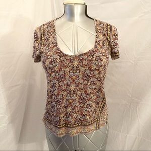 Lucky Brand Boho Blouse S